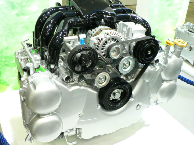 Subaru six cylinder engine
