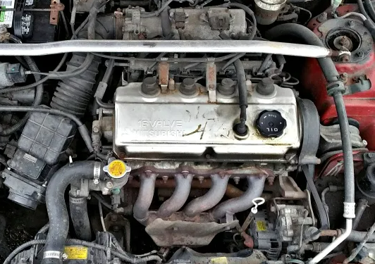 The Mitsubishi 4G64 engine is a four-cylinder engine that is a part of the Sirius Family. This engine first debuted in 1989 on the Fifth Generation Mitsubishi Galant. It is a quarter-liter inline-four engine that is made in Shenyang, China. The first engines were assembled by Shenyang Aerospace Mitsubishi Motors Engine Manufacturing in 1998, and regular assembly was not completed until April 2000. The 4G64 engine is still manufactured and primarily sold for the Chinese market.